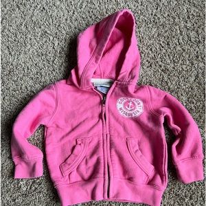 Artisans Baby Pullover Hoodie Sweatshirt Pink 12M Door County Wisconsin